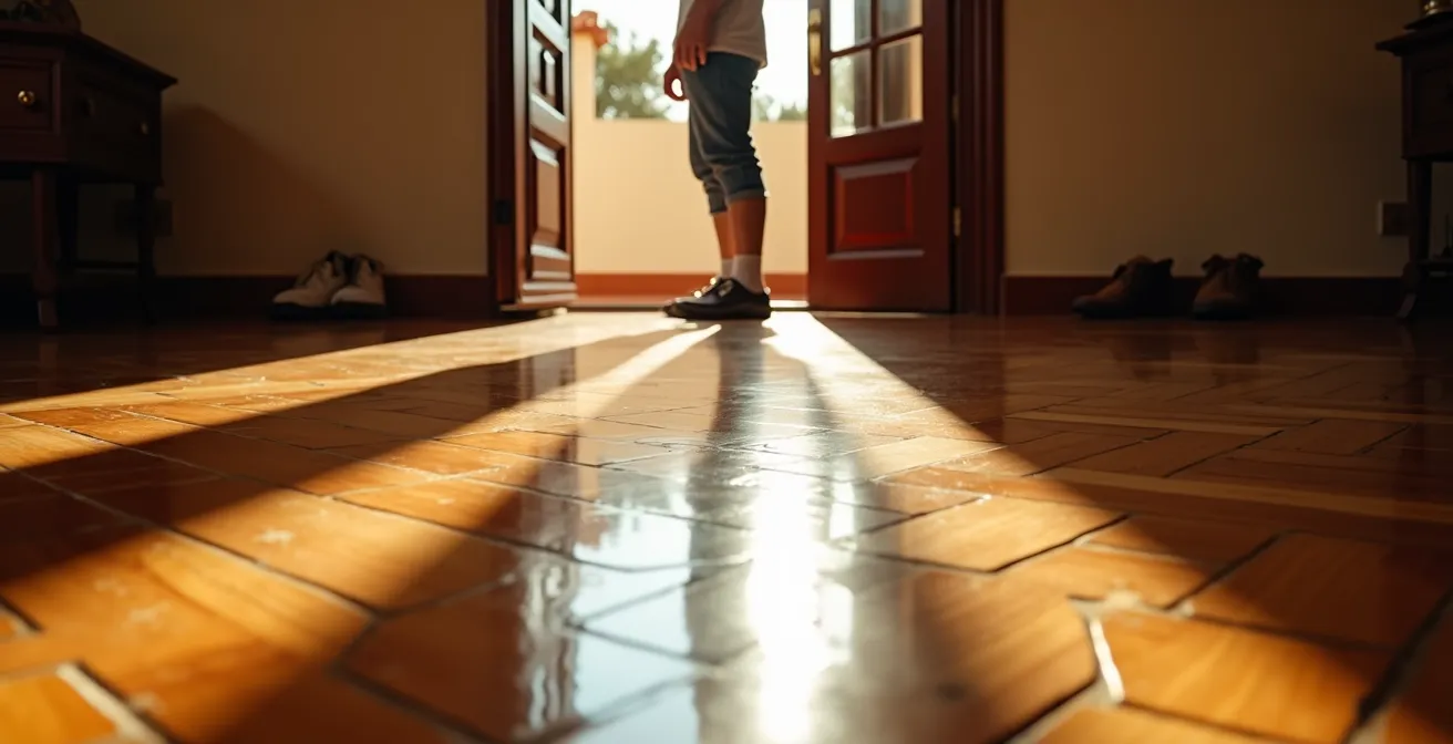 Línea de tiempo visual del proceso de secado y curado del barniz